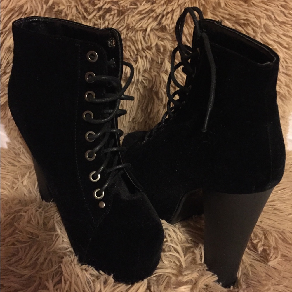 Heeled Booties.